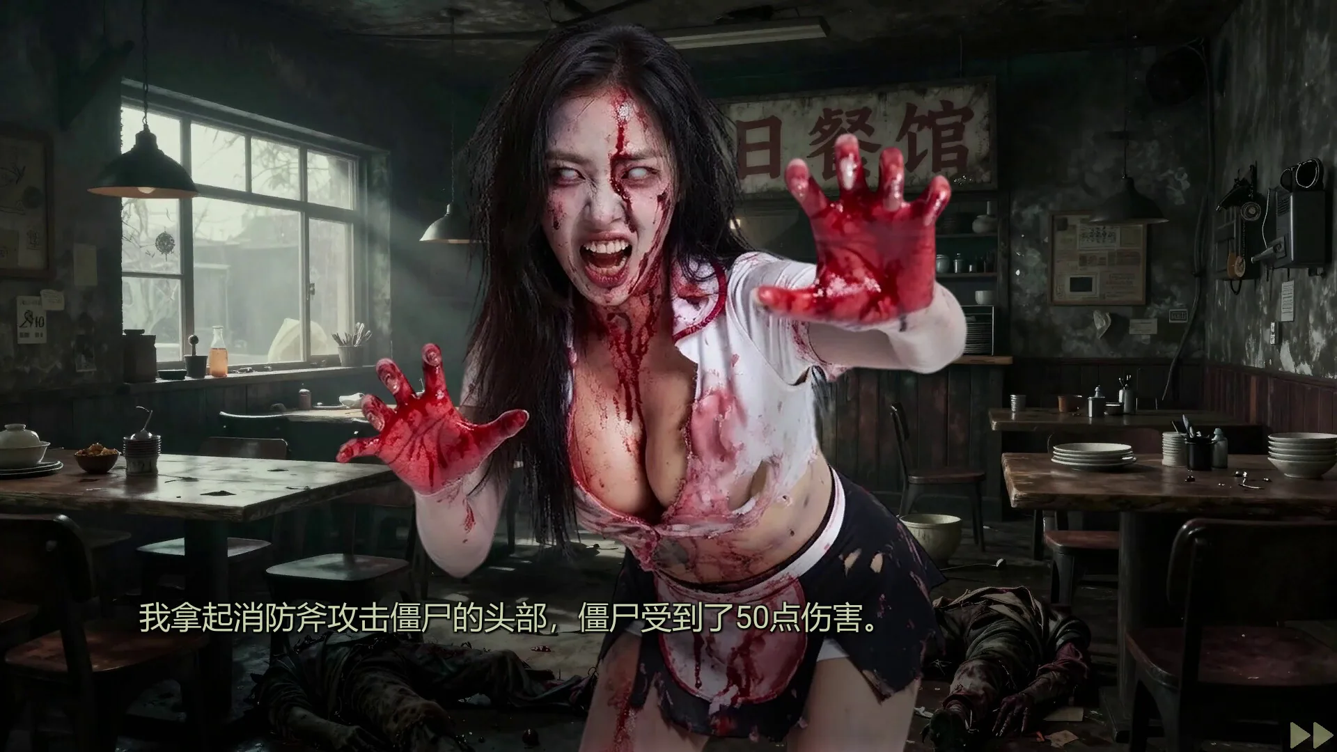 美女，别影响我僵尸末日求生 Steam 官方截图 06