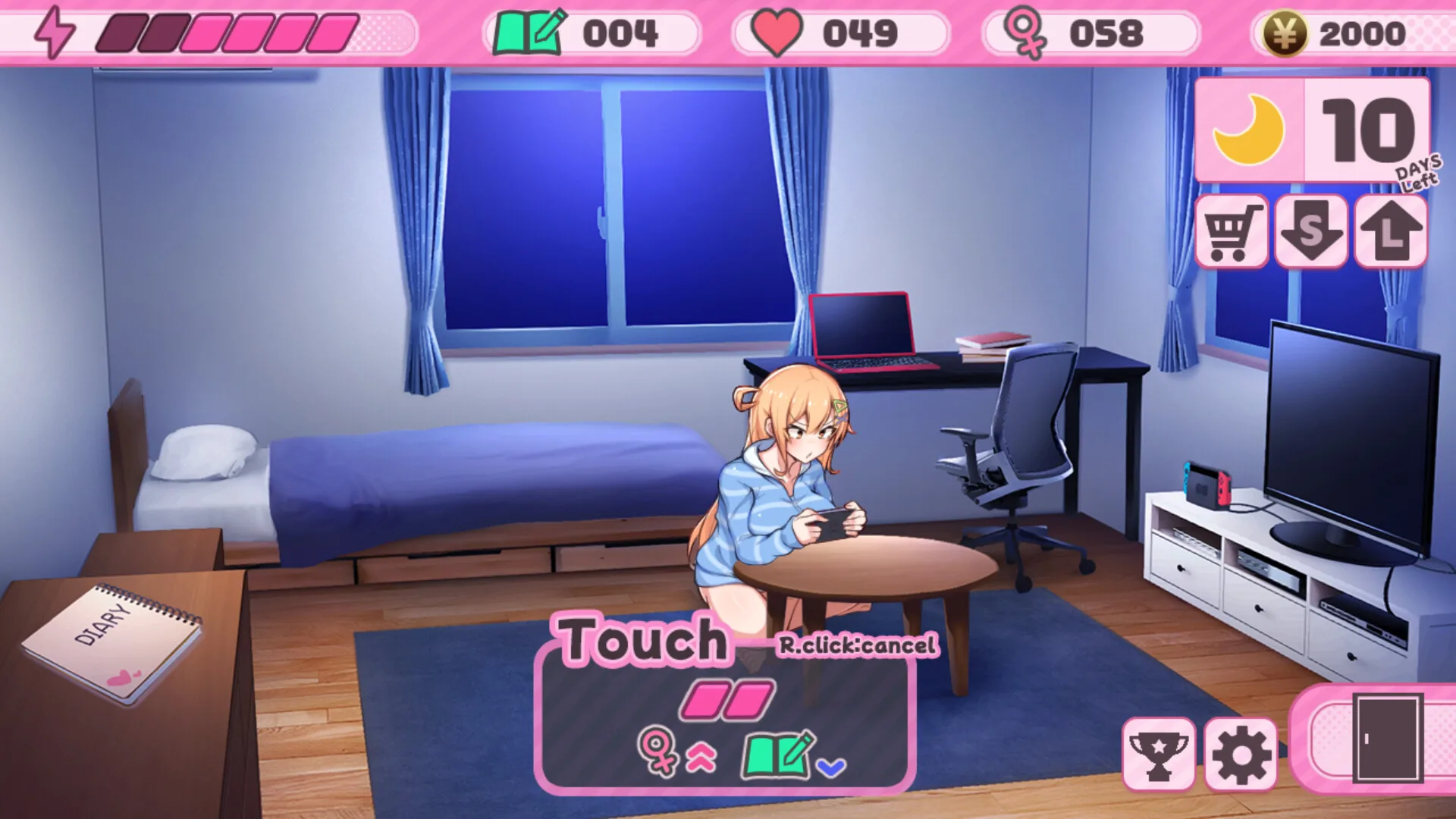 悄语承诺DAYS~与杏奈的同居14日 Steam 官方截图 02