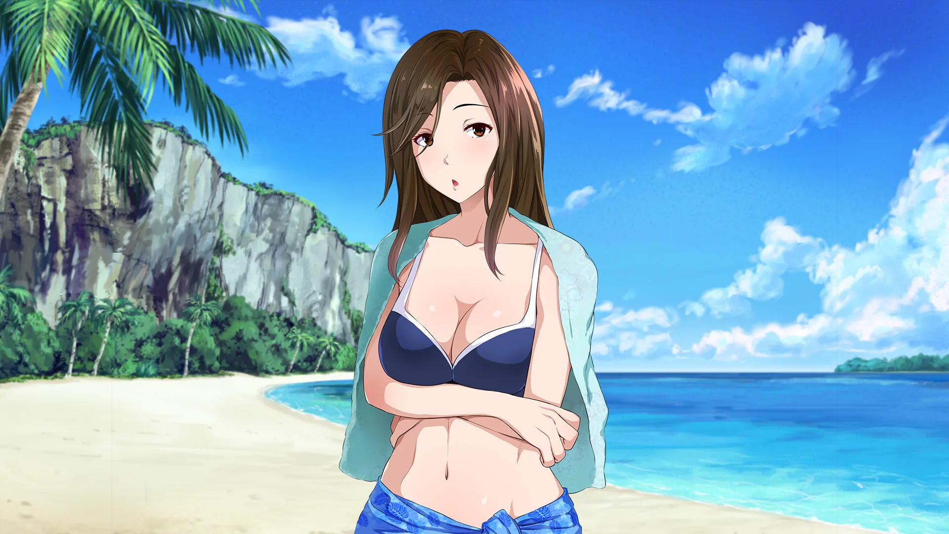 群女乱滩齐斗艳：处男撒香引爆春潮海滩 Steam 官方截图 04