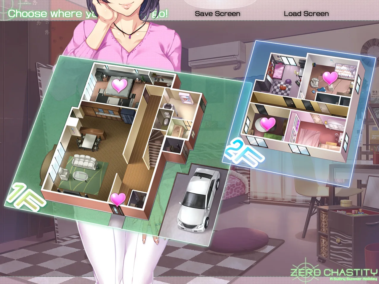 Zero Chastity: A Sultry Summer Holiday Steam 官方截图 02